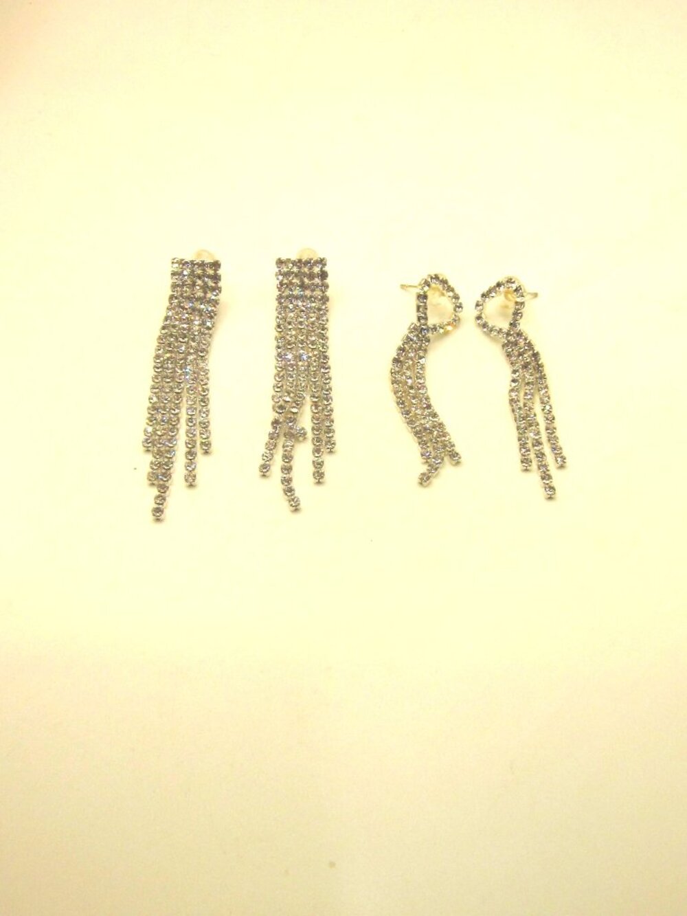 AB Rhinestone Dangle Earring Bundle